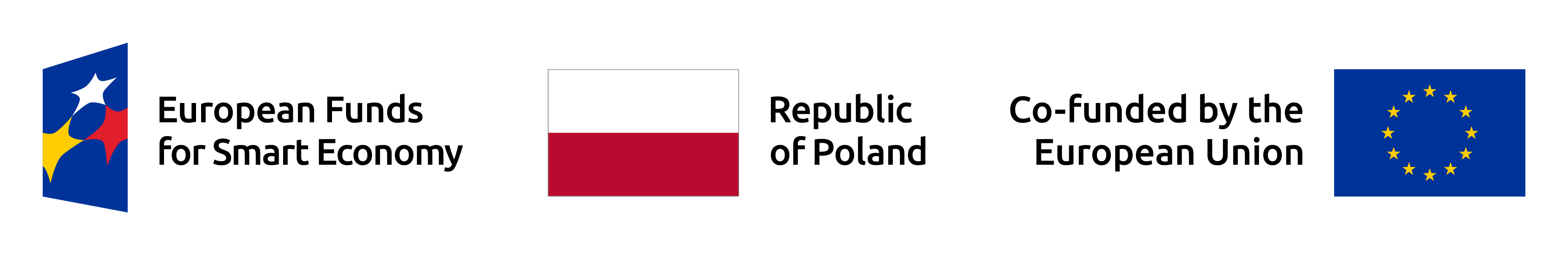 European Funds for Smart Economy, Republic of Poland, Co-financed by the European Union